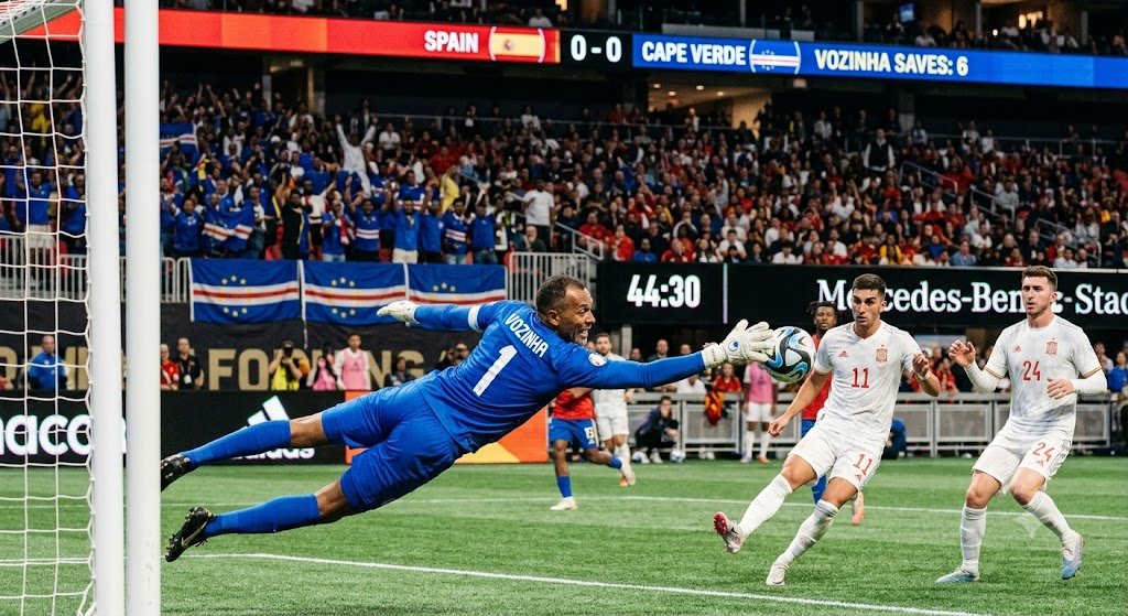 Vozinha Saves: Cape Verde Hold Spain 2026 World Cup