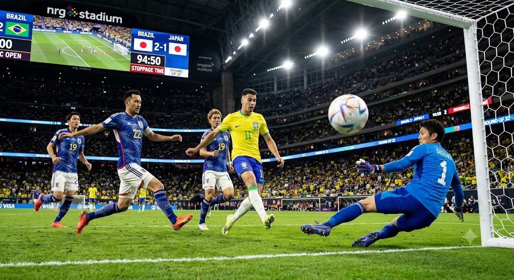 Martinelli World Cup 2026 Brazil's Late Winner vs Japan
