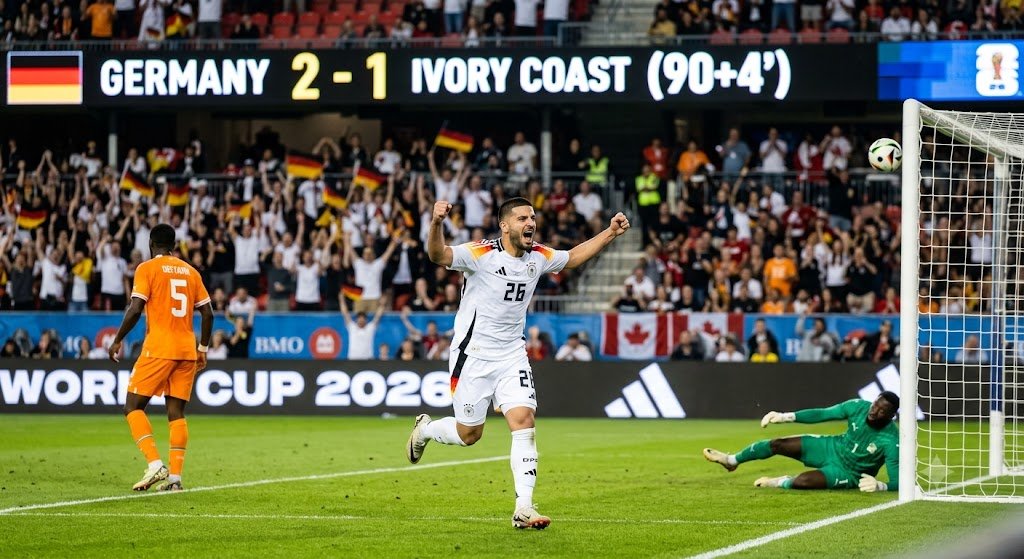 Deniz Undav Brace 2026 Germany Beat Ivory Coast Late