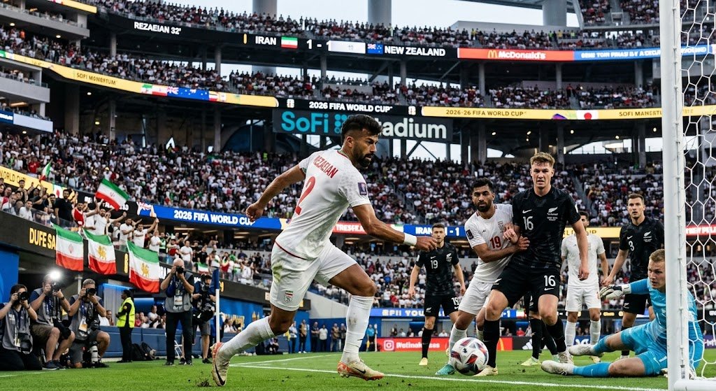 Ramin Rezaeian Iran Draw New Zealand 2026 World Cup