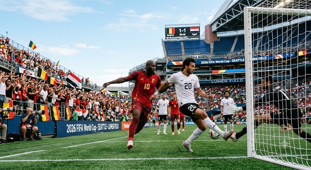 Lukaku Own Goal Belgium Draw Egypt 2026 World Cup