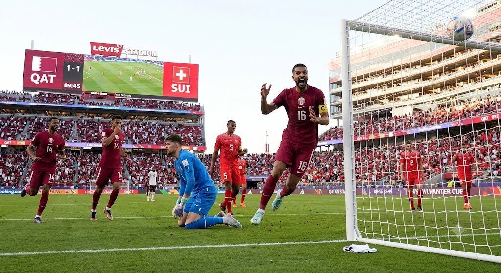 Khoukhi Header: Qatar vs Switzerland 2026 World Cup Recap