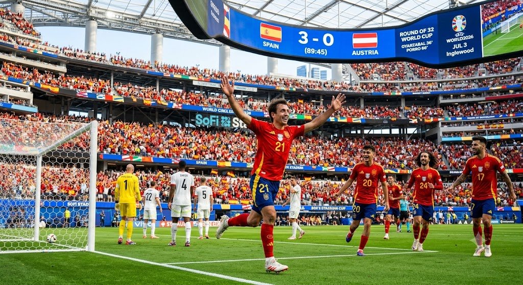 Oyarzabal World Cup 2026 Brace Sinks Austria for Spain